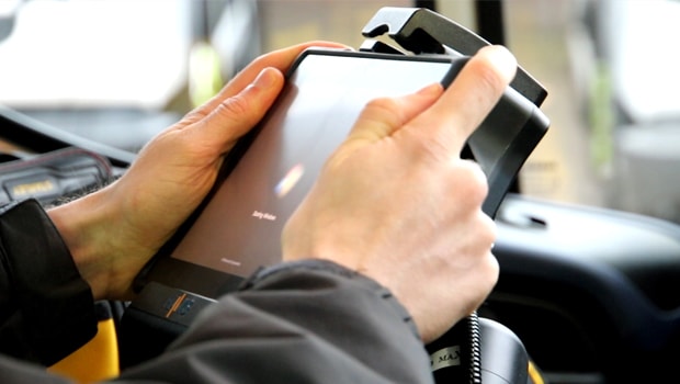 captec blog fit tablet in vehicle 02 - Waste Management: Computing Considerations