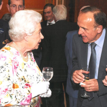 Max Toti Meeting Queen Elizabeth II for Enterprise National Trade Award 2016 350x350 - Celebrating 40 Years of Captec:  Reflections, Achievements, and the Road Ahead